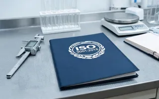 ISO 9001 quality management certificate