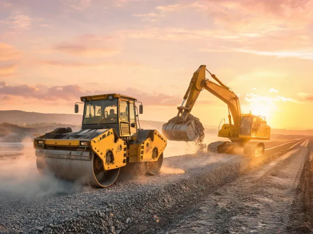 Highway base course compaction support