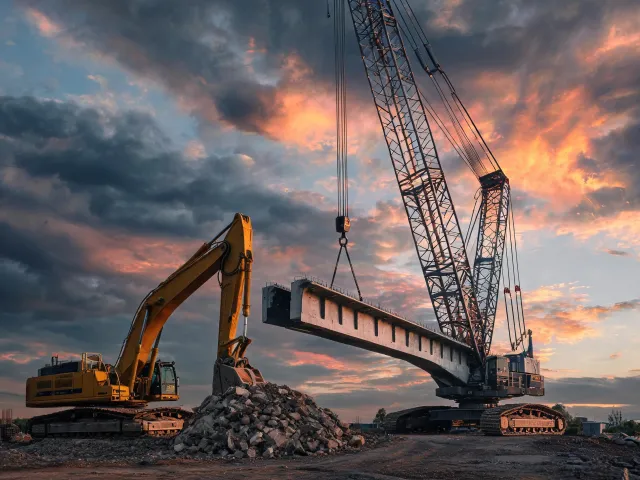 Bridge precast segmental lift support
