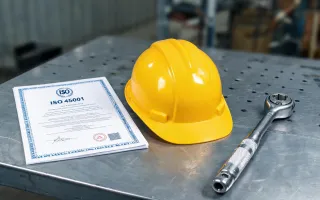 ISO 45001 safety management certificate